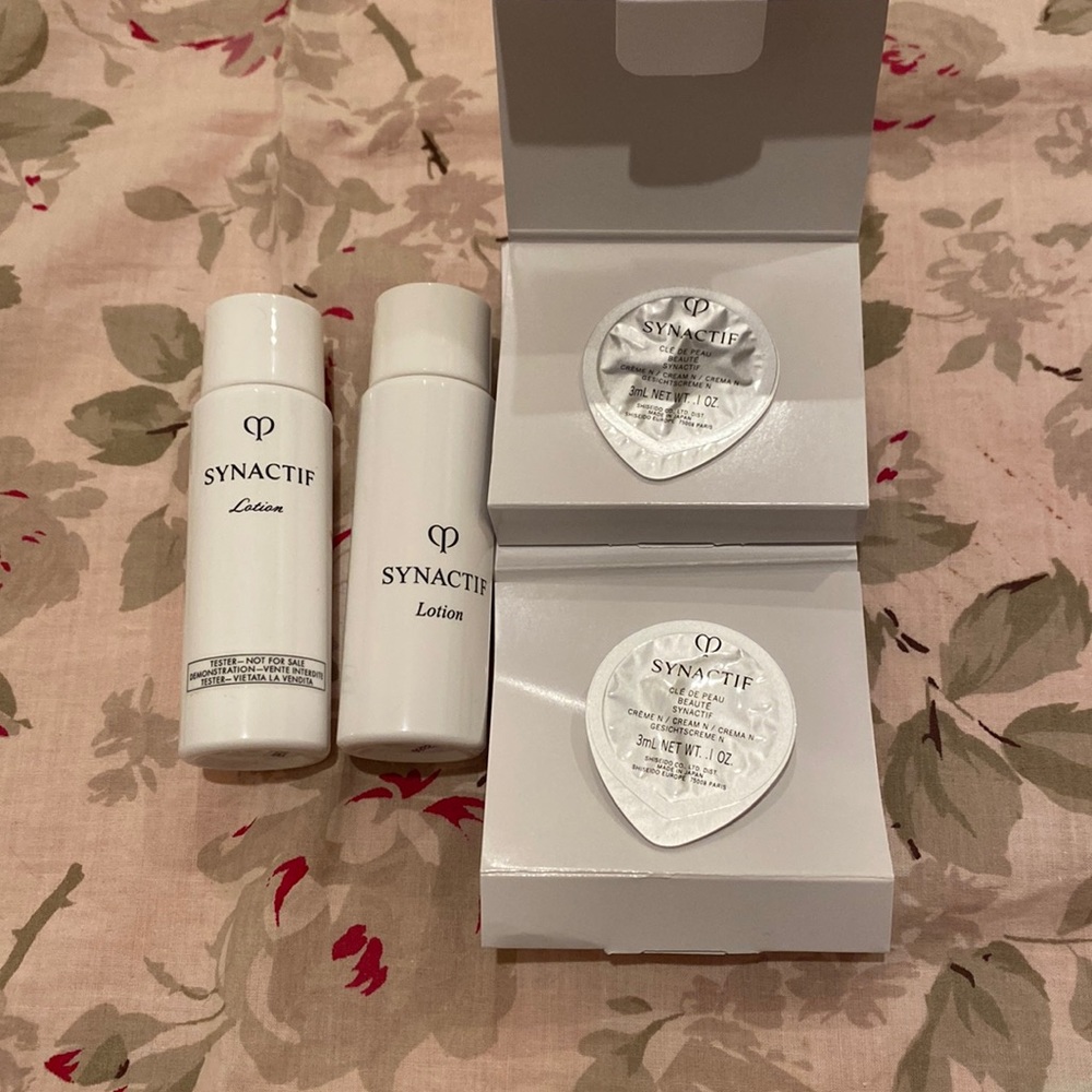 Cle de peau Synactif lotion and cream